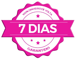 Garantia de 7 dias - 100% dinheiro de volta
